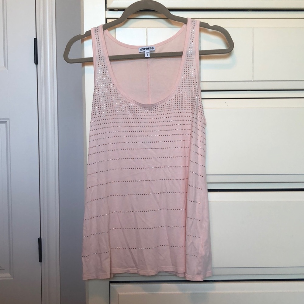 Express Sparkly Tank Top